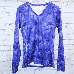 Saucony Purple Butterfly Running Top